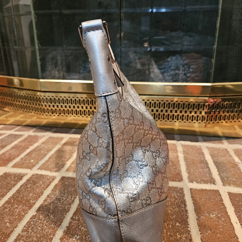 Gucci Silver Hobo Bag - Picture 7 of 13
